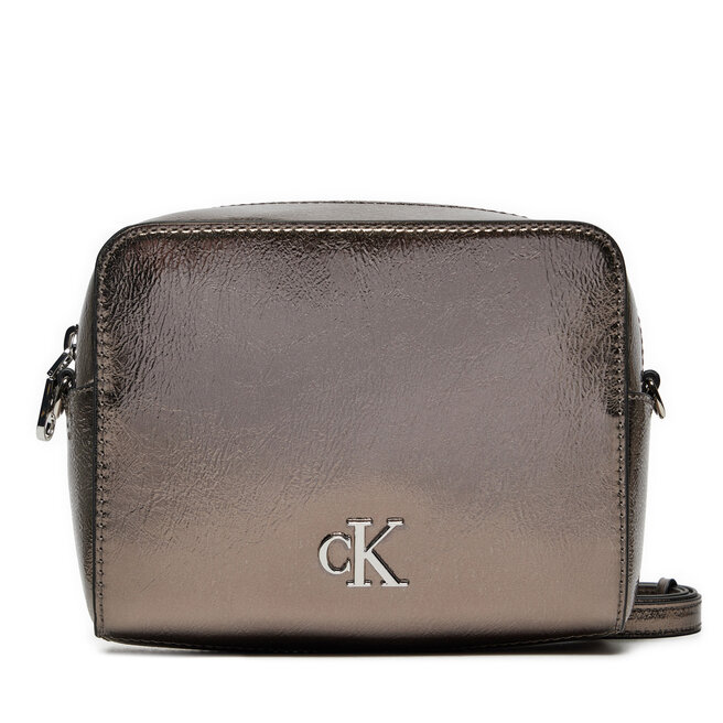 Torebka Calvin Klein Jeans Minimal Monogram Camera Bag Tum - Szary