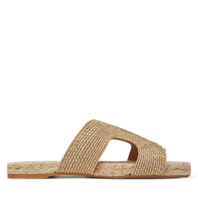 Espadryle Castañer Puri/256 - Złoty