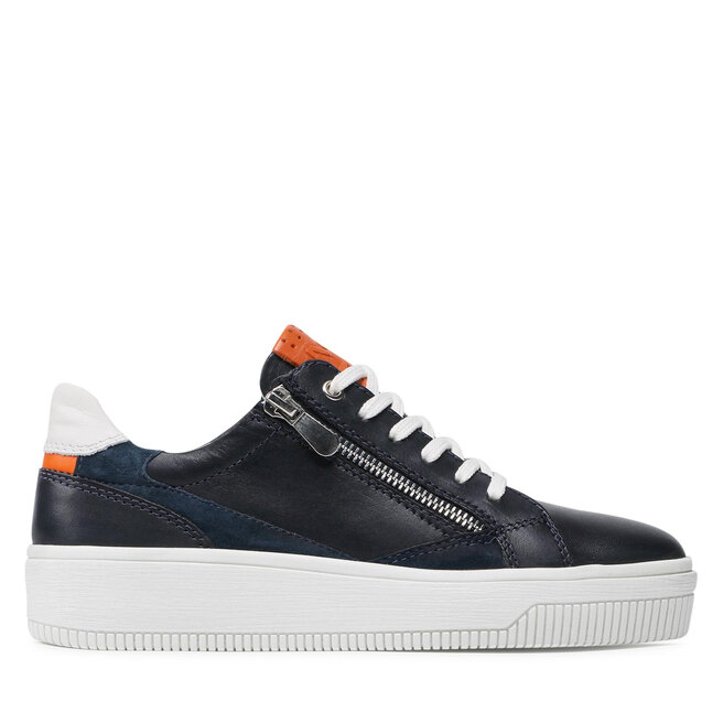 MARCO TOZZI Sneakers Donna Basse Eleganti con Lacci, Black Comb, 37 EU