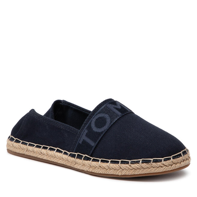 Tommy Hilfiger Еспадрили Tommy Hilfiger Webbing Espadrille FW0FW06434 Desert Sky DW5