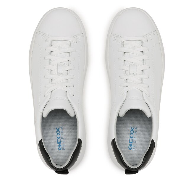Geox respira new arrivals white sneakers