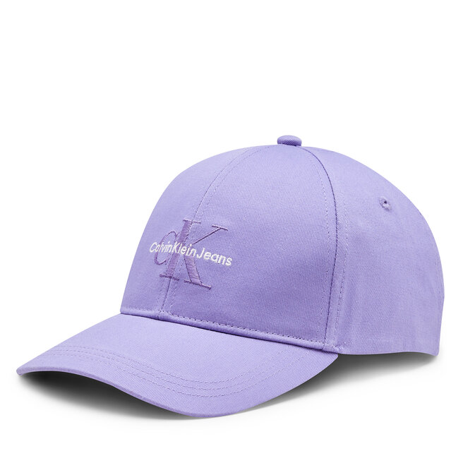 Καπέλο Jockey Calvin Klein Mono Logo Embro K60K612317 Μωβ