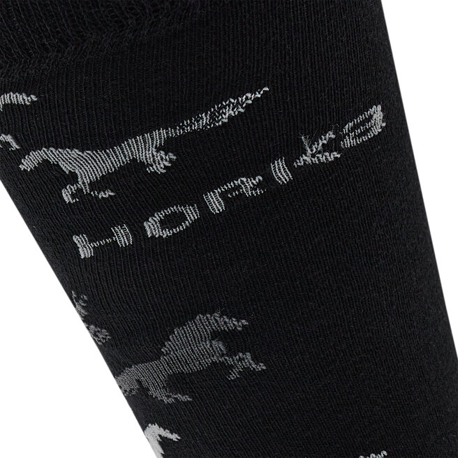 Horka 3 pares de calcetines altos unisex Horka Riding Socks 145450-0000-0203 H Black/Grey