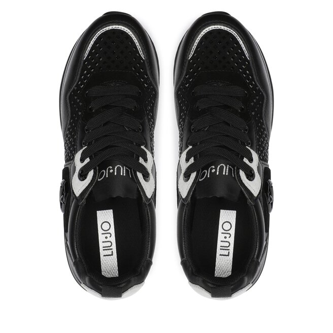 Liu Jo Sneakersy Liu Jo Maxi Wonder 01 BF3003 PX262 Black 22222