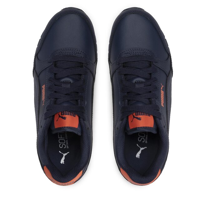 Puma Sneakers Puma St Runner V3 L Jr 384904 03 Peacoat/Peacoat/Nasturtium