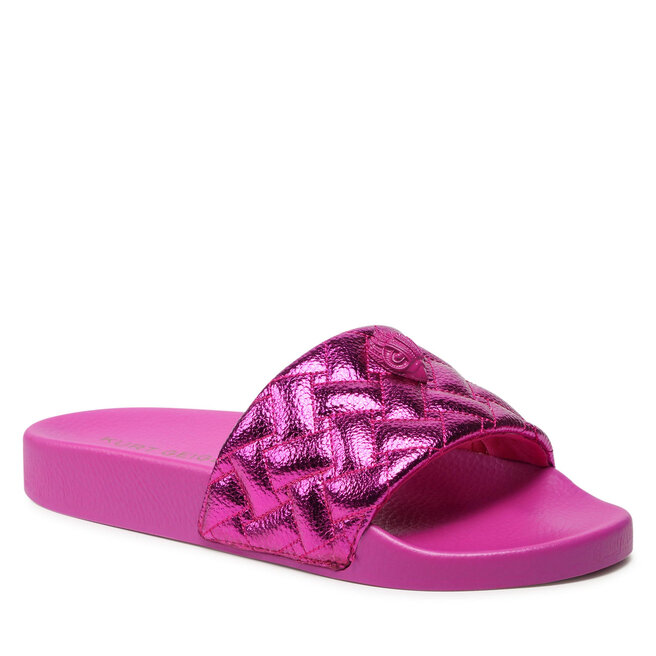 Șlapi Kurt Geiger Meena Eagle Drench 8650352979 Fuchsia 8650352979 imagine noua