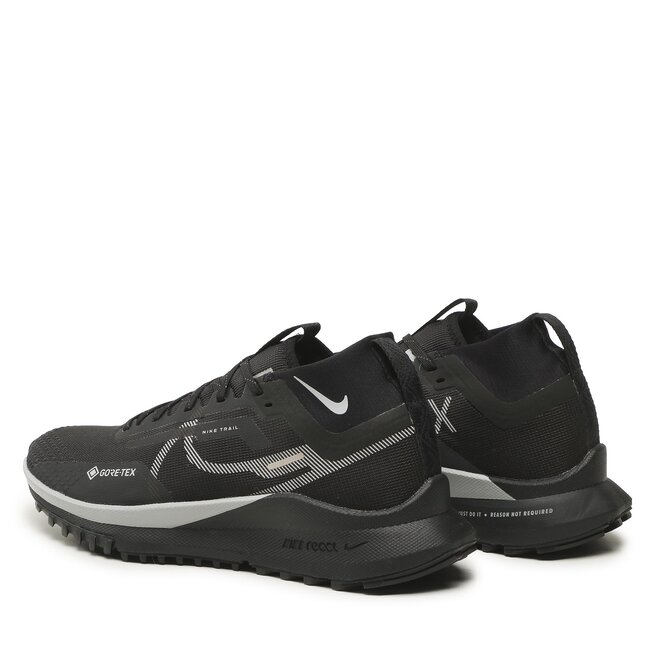 Nike Boty Nike React Pegasus Trail 4 Gtx GORE-TEX DJ7926 001 Black/Wolf Grey/Reflect Silver