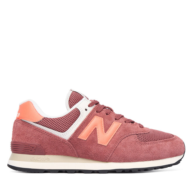 Sneakersy New Balance U5747FE Bordowy - męskie