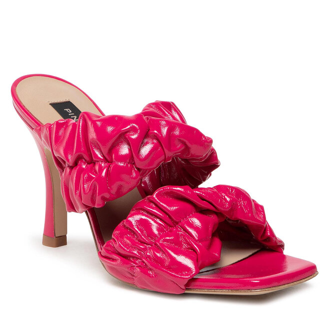 Șlapi Pinko Bela Cruz Sabot AI 21-22 BLKS 1H20XR Y7K7 Bubble Pin N49 1H20XR imagine noua