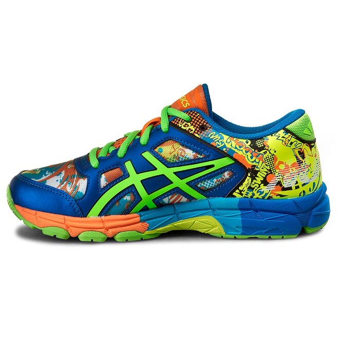 Buty Asics Gel Noosa Tri 11 Gs C603N Safety Yellow Green Gecko