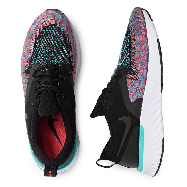 Nike odyssey react flyknit black clearance