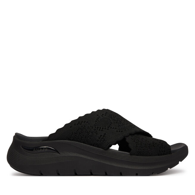 Klapki Skechers Arch Fit 2.0 164079/BBK Czarny -