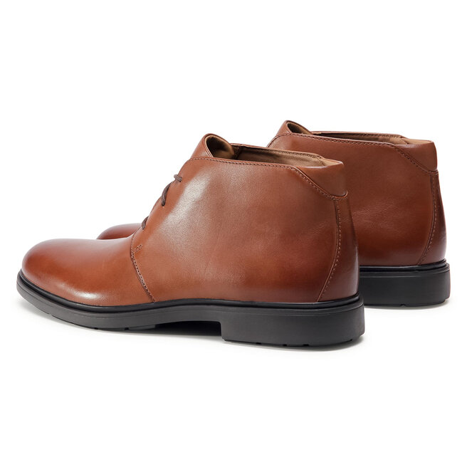 Clarks Bakancs Clarks Un Tailor Mid 261446787 Tan Leather