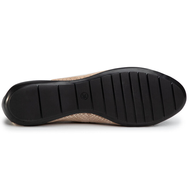 Caprice Dames 9-22111-44 ballerina's, Pearl METALLIC, 37 EU, Pearl Metallic, 37 EU