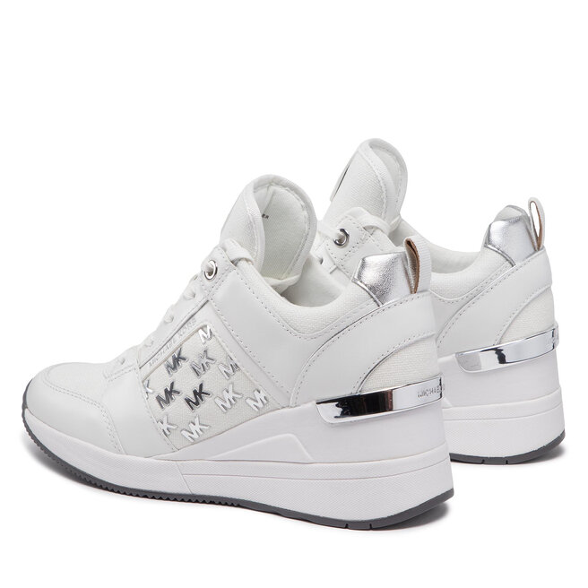 michael kors georgie trainer white
