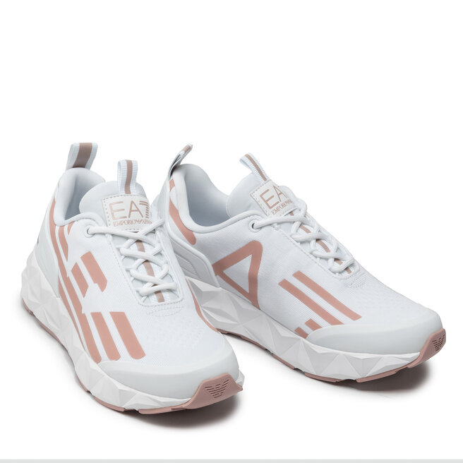 EA7 Emporio Armani Сникърси EA7 Emporio Armani X8X033 XCC52 Q750 White/Misty Rose