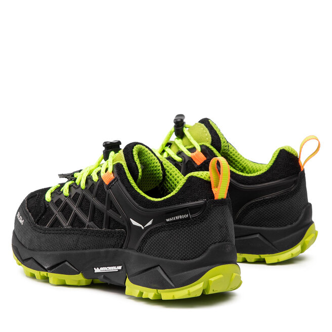 Salewa Trekingová obuv Salewa Jr Wildfire Wp 64009-0986 Black Out/Cactus