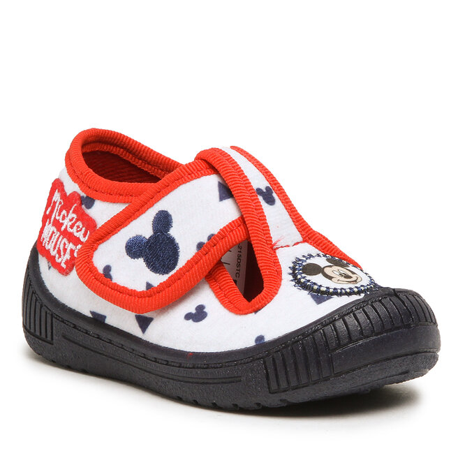 Kapcie Mickey&Friends MB - Biały