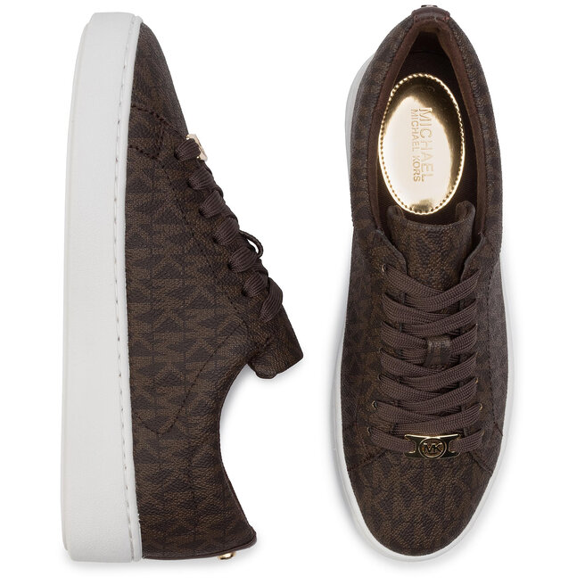 MICHAEL Michael Kors Сникърси MICHAEL Michael Kors Keaton Lace Up 43R5KTFP1B Brown