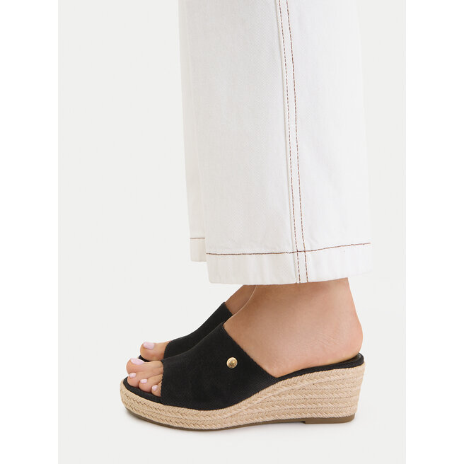 Klapki Beverly Hills Polo Club EO-R26SS03470 Czarny -