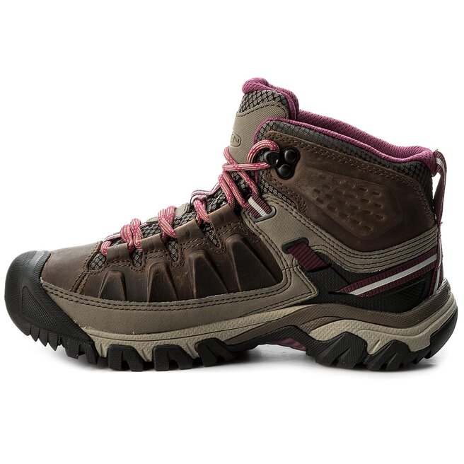 Keen Bakancs Keen Targhee III Mid Wp 1018178 Weiss/Boysenberry
