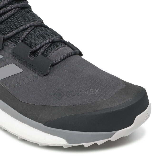 adidas Boty adidas Terrex Free Hiker Gtx W GORE-TEX G28464 Carbon/Grey Four/Glow Blue
