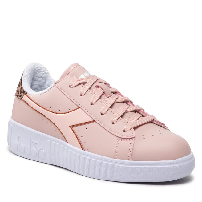 Sneakers Diadora Game Step P Leopard Gs 101.178649 01 50185 Peach
