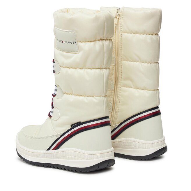 Tommy Hilfiger Cizme de zăpadă Tommy Hilfiger T3A6-33070-1485530 M Off White 530