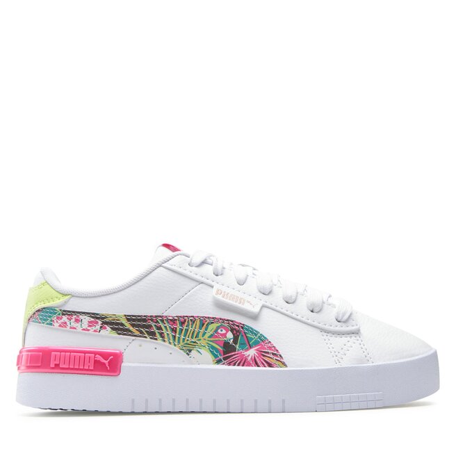Puma Сникърси Puma Jada Vacay Queen Jr 389750 03 White/Lily/Pink/Black/Gold
