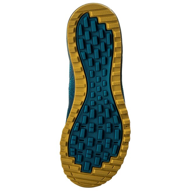 Zapatos Asics Alpine Xt T828N Turkish Tile Ink Blue Lemon Curry