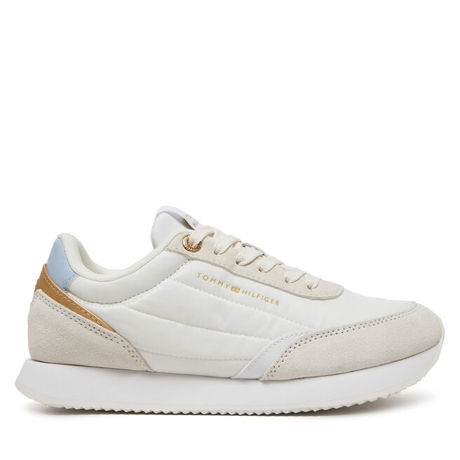Sneakersy Tommy Hilfiger Essential Runner - Biały