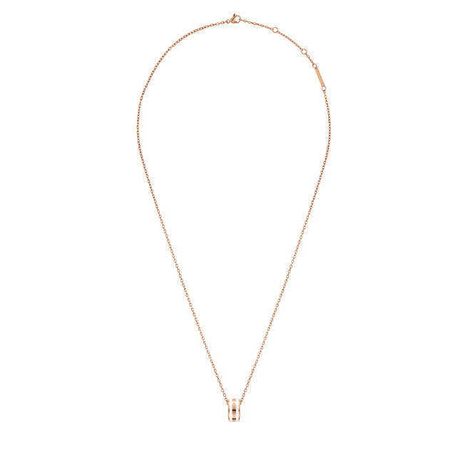 Naszyjnik Daniel Wellington Emalie DW00400153 Różowe złoto -