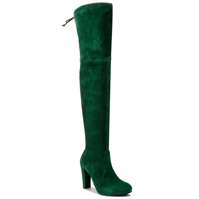 Bottes Cuissardes Stuart Weitzman Highland En Daim Noir - Taille 37 EU - Neuves Avec Boîte - Valeur 995€