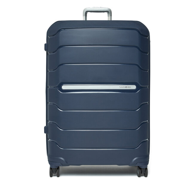 Walizka duża Samsonite Flux 88539 1598 - Granatowy