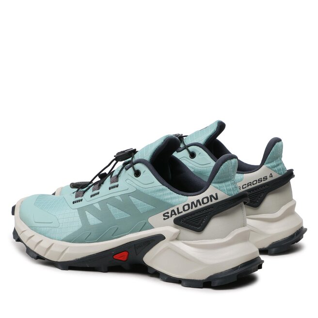Salomon Обувки Salomon Supercross 4 W 417373 20 V0 Aquifer/Lunar Rock/Ebony