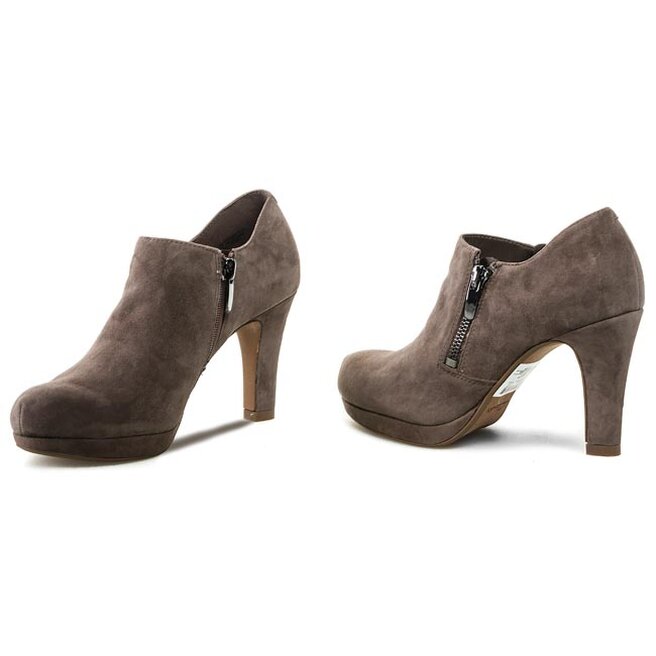 P buty Clarks Amos Kendra 261039184 Taupe Suede eobuwie .pl