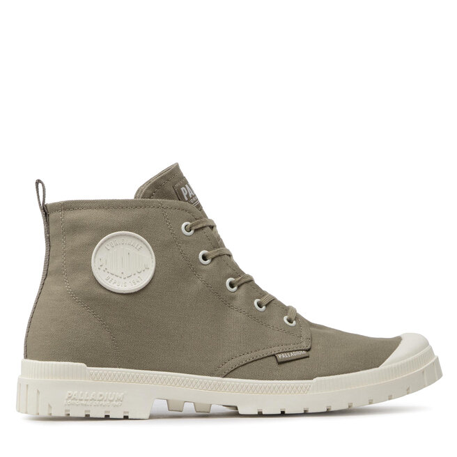 Palladium Turistická obuv Palladium Pampa Sp20 Hi Cvs 76838-258-M Duskygrn/Marshmallow 1