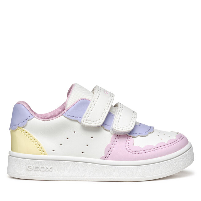 Sneakersy Geox B Eclyper B555MA 000BC - Biały