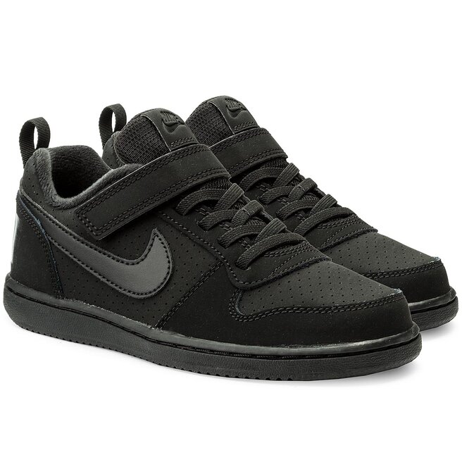 Rústico madre Broma Zapatos Nike Court Borough Low (PSV) 870025 001 Black/Black • Www.zapatos.es