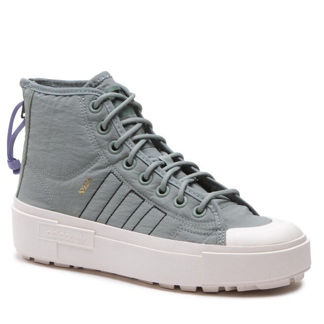 Pantofi adidas Nizza Bonega X Shoes HQ6042 Verde adidas imagine noua gjx.ro