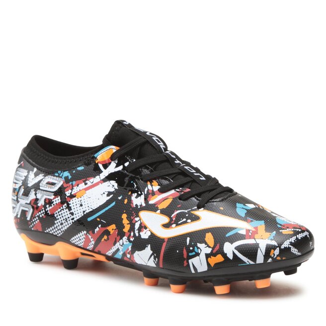 Pantofi Joma Evolution 2331 EVOS2331FG Black/White/Red/Firm Ground