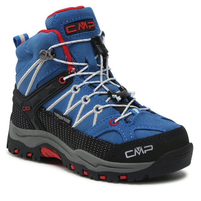 Image de Chaussures de trekking CMP Kid Rigel Mid Trekking Shoe Wp 3Q12944 Cobalto/Stone/Fire 04NG