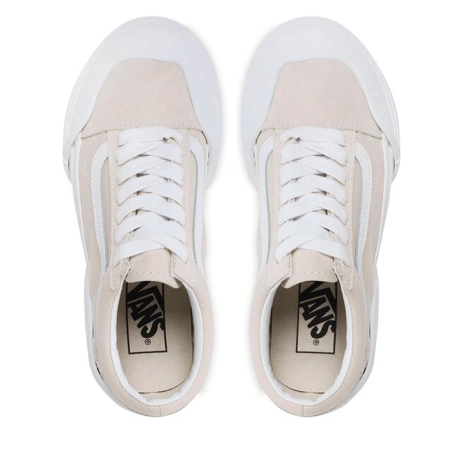Vans old skool moonbeam white discount