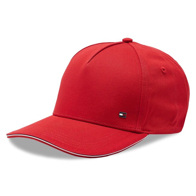 Czapka z daszkiem Tommy Hilfiger Elevated Corporate - Czerwony