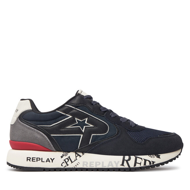Sneakersy Replay GMS9I - Granatowy