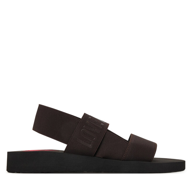 Sandały LOVE MOSCHINO JA16033G0OJN7203 Brązowy - kobiece