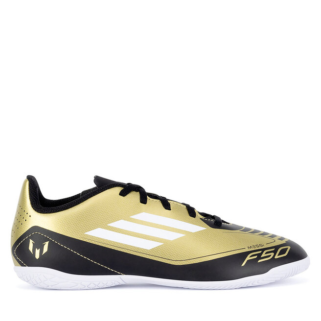 Sneakersy adidas F50 CLUB IN J MESSI - Złoty