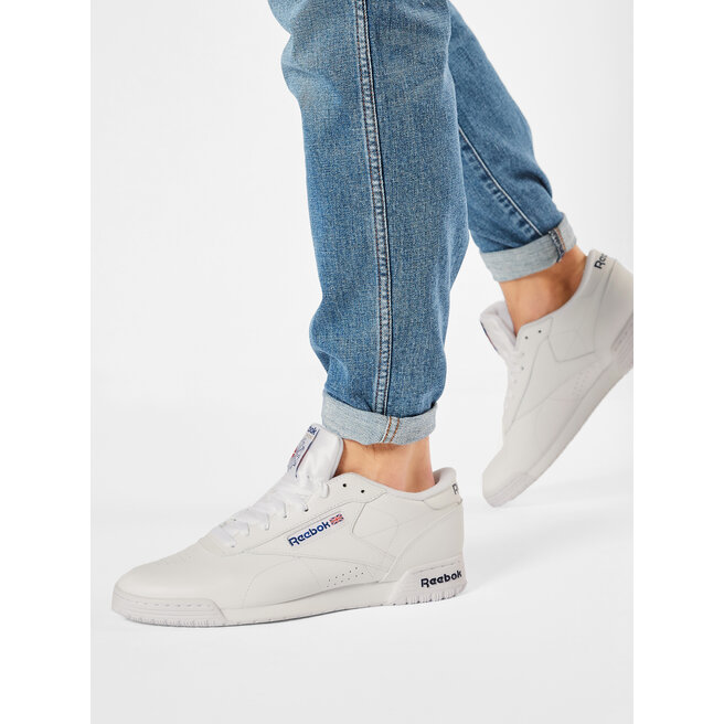 Reebok Cipő Reebok Exofit Lo Clean Logo Int AR3169 Int White/Royal Blue