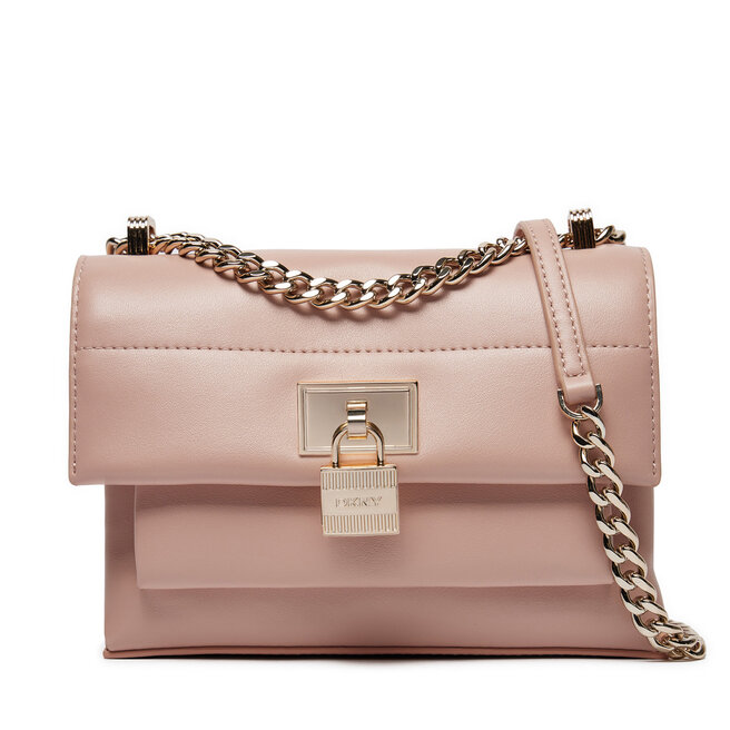 Torebka DKNY Evie Sm Flap Cbody - Różowy