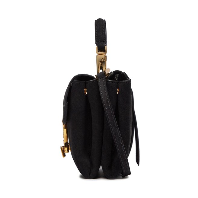 Coccinelle Geantă Coccinelle PL6 Arlettis Suede Drop E1 PL6 55 B7 01 Noir 001